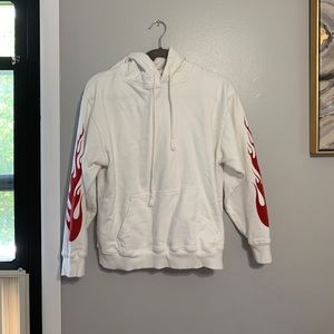 Brandy Melville Flame Hoodie